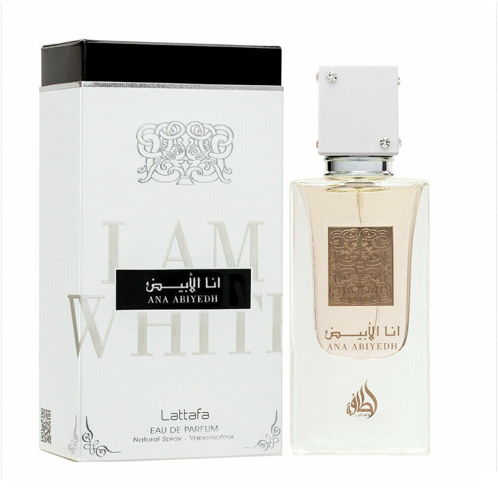 Perfume Ana Abiyedth White de Lattafa mixto 60 ml