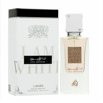 Perfume Ana Abiyedth White de Lattafa mixto 60 ml