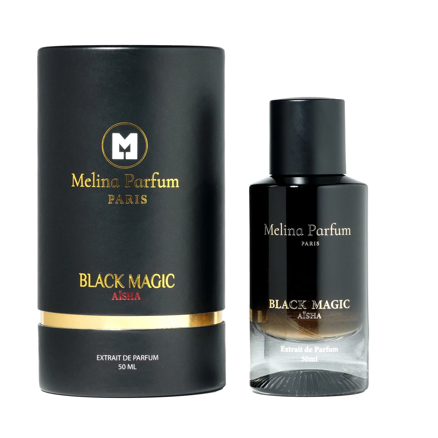 Melina Parfums - Black Magic Aisha - Extracto de Perfume Mixto