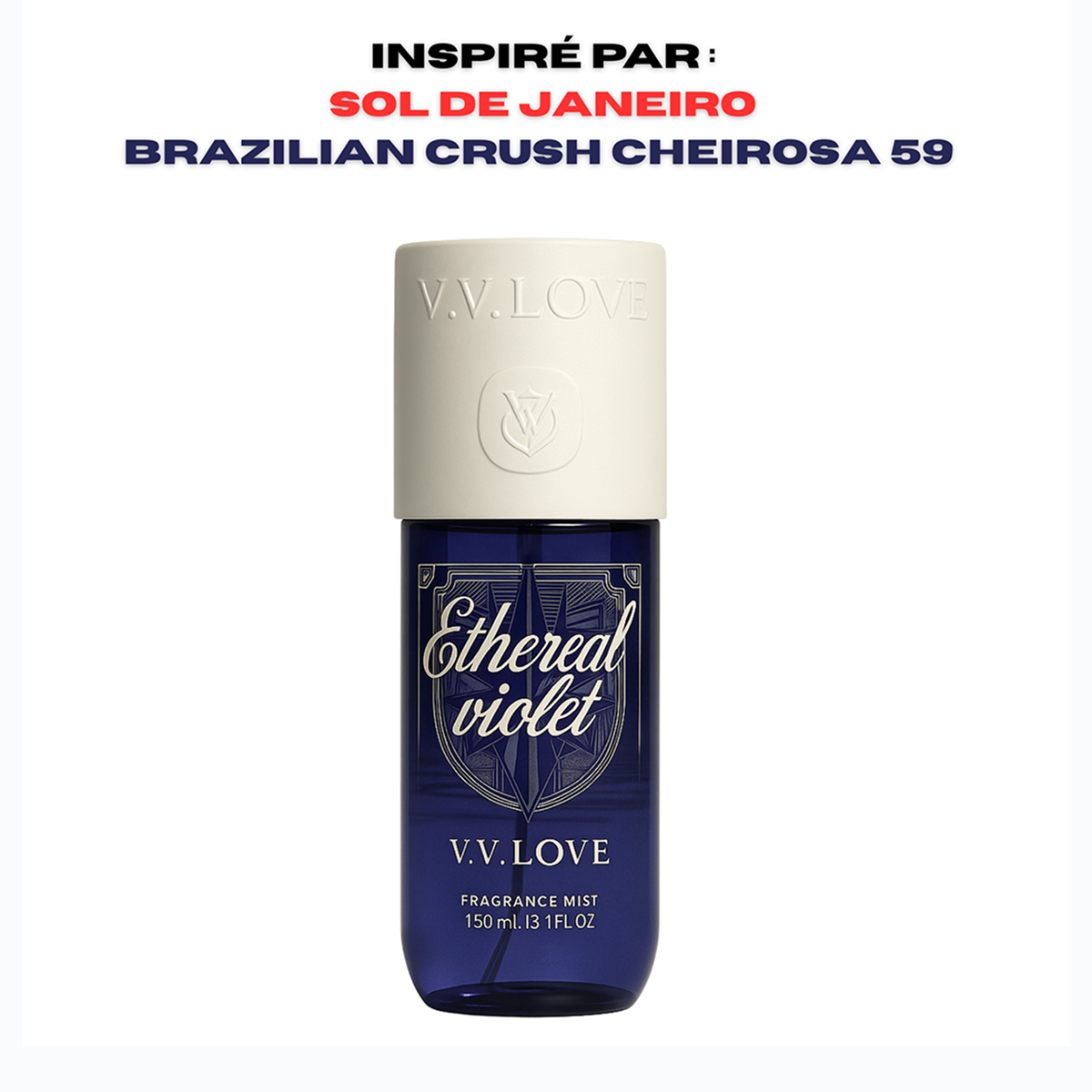 150ml Vv Love - Ethereal Violet - Brume Parfumée pour femme
