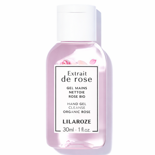 24 * 30ml Lilaroze Paris - Gel de Manos Limpiador Extracto de Rose
