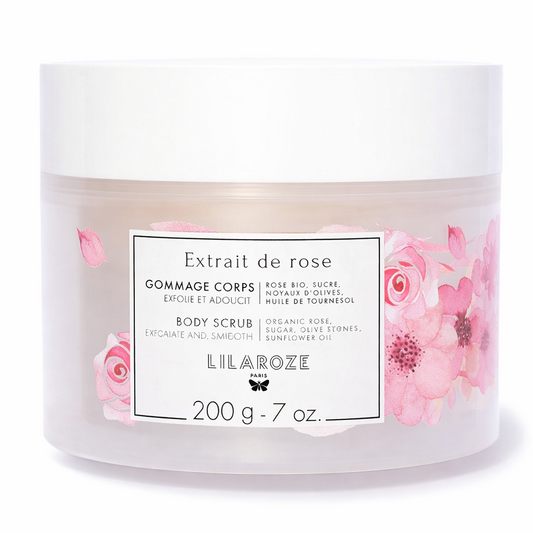 Lilaroze Paris - Exfoliante Cuerpo Extracto de Rose Bio
