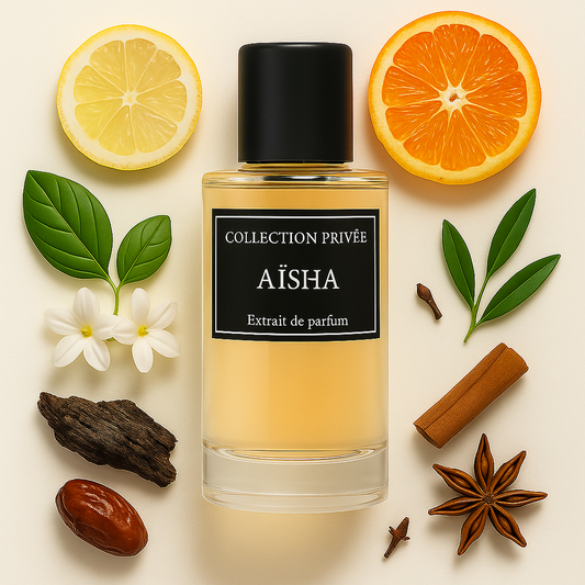 50ml Aïcha + 50ml Aïcha rouge magique Collection Privée - Aïcha  - Extrait de Parfum Mixte