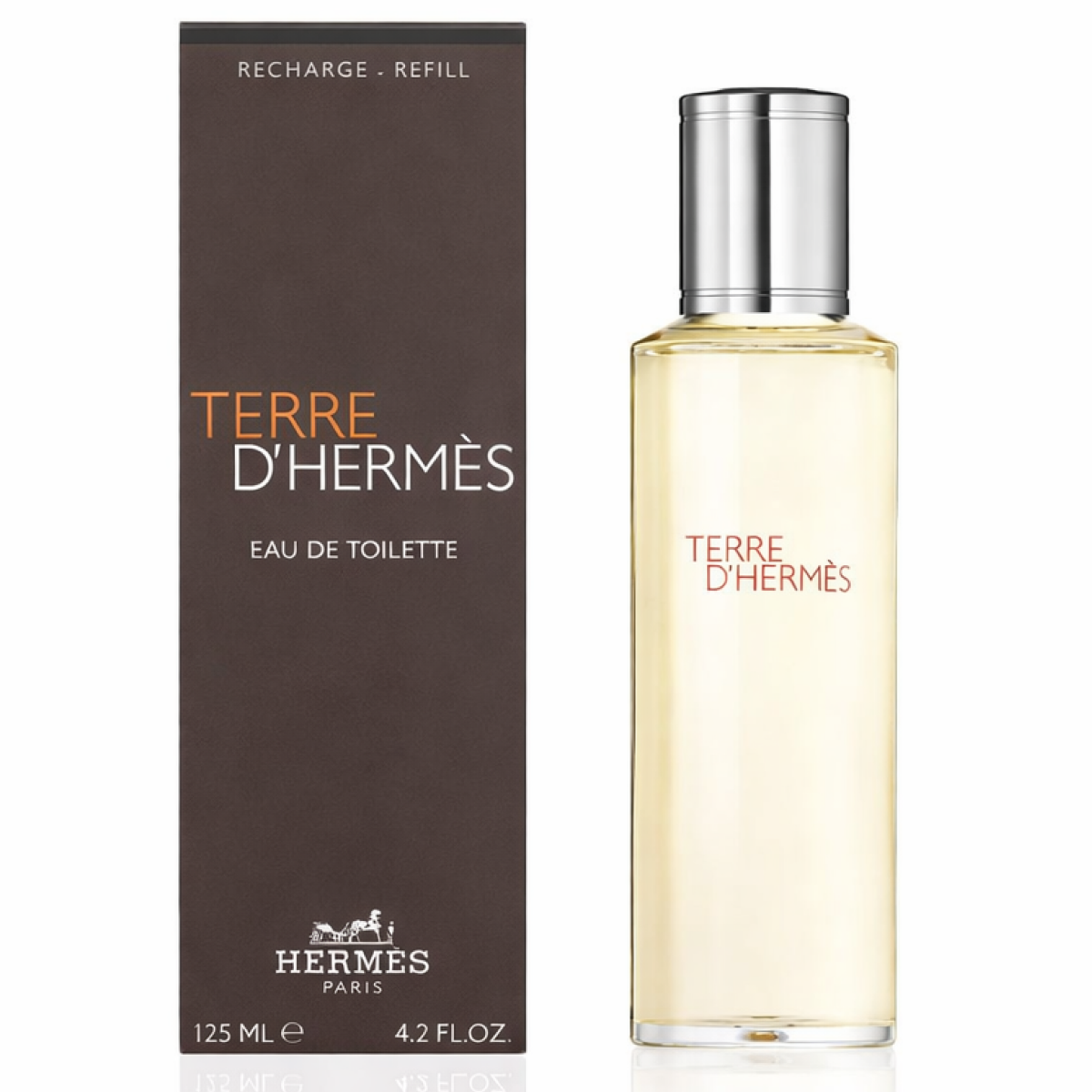 125 ml Hermès - Terre D'Hermes - Eau de Toilette Recharge pour homme