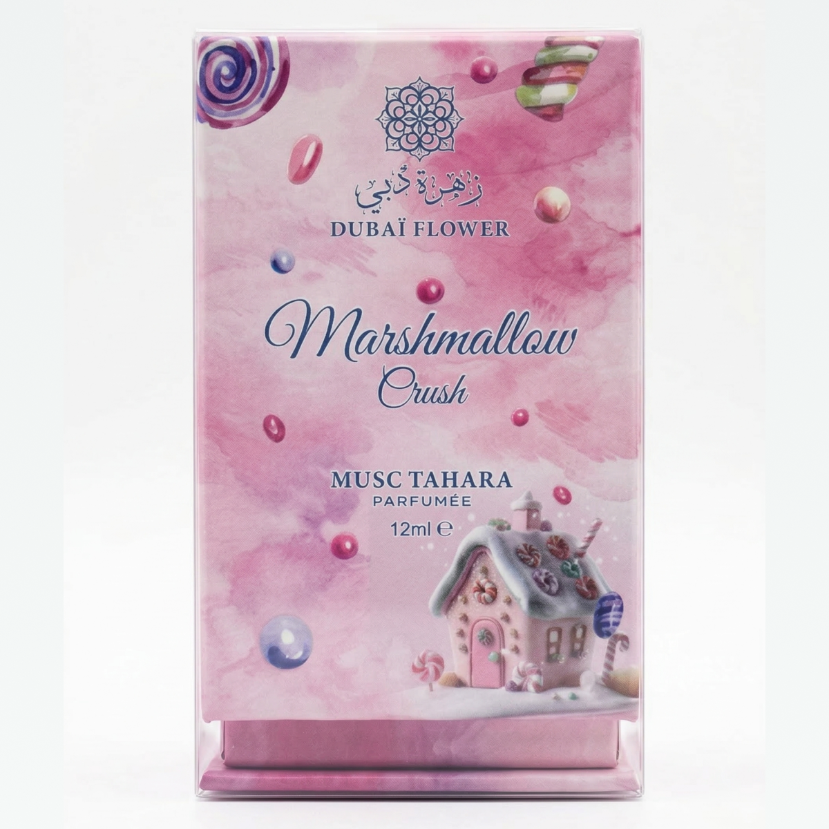 12ml Dubaï Flower - Musc Tahara Marshmallow Crush - Concentré de Parfum Mixte