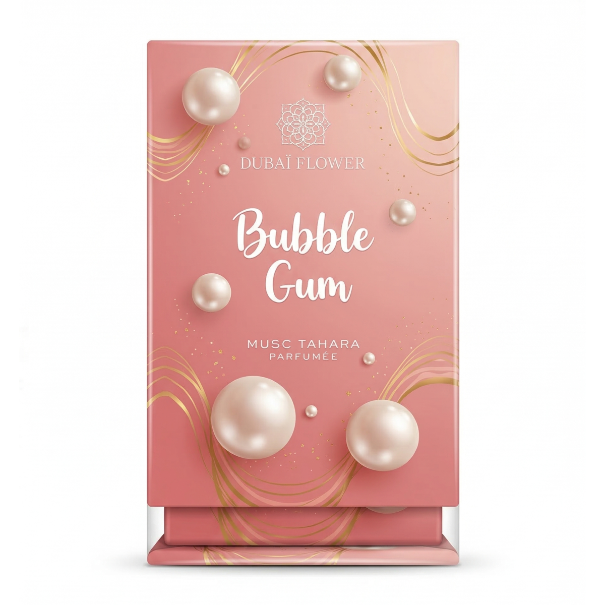 12ml * 4 Dubaï Flower - Musc Tahara Bubble Gum - Concentré de Parfum Mixte