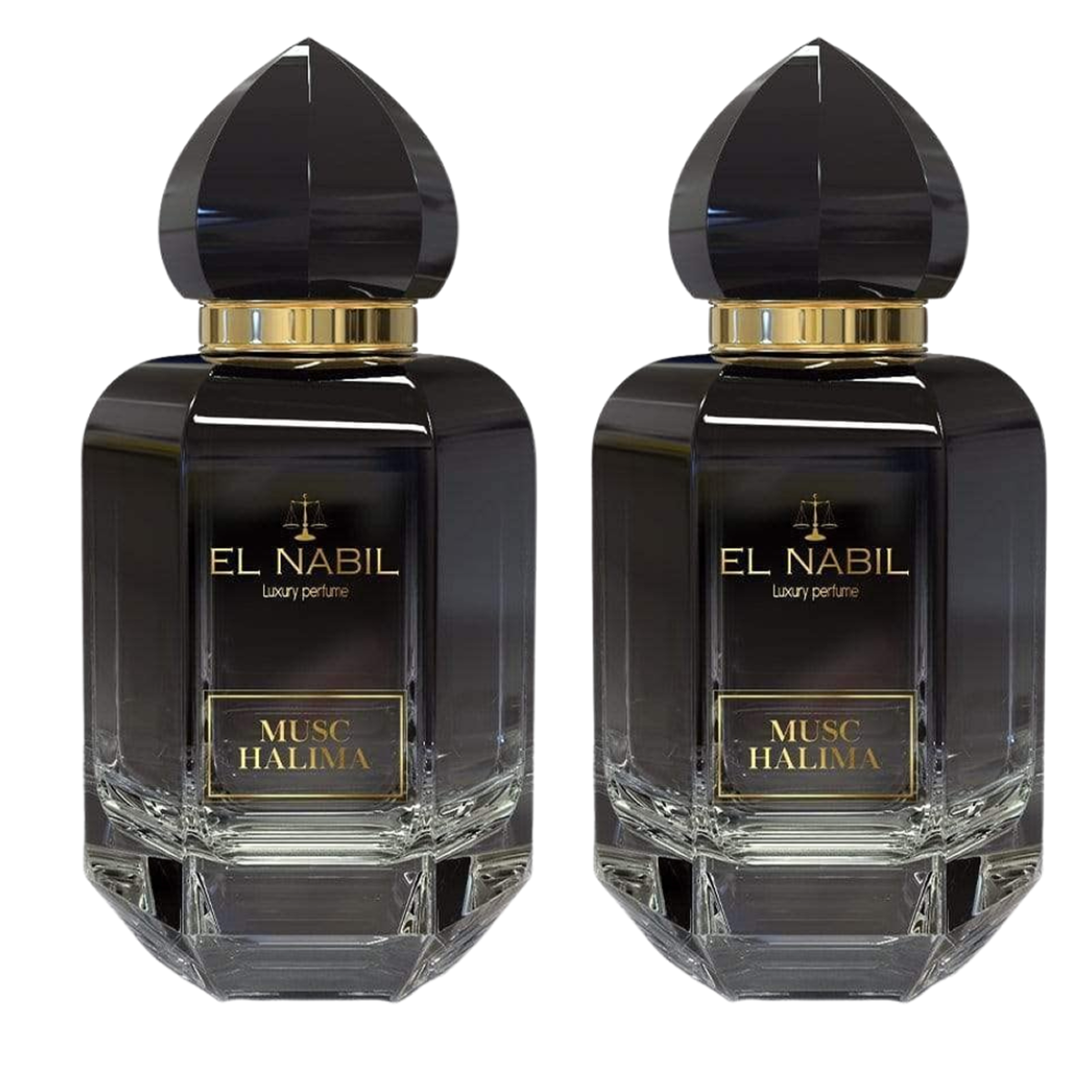 2 * 65 ml el Nabil - Musc Halima - Eau de Parfum Unisex