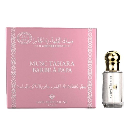 4*12ml Gris Montaigne - Musc Tahara Barbe à Papa - Parfum Concentrado