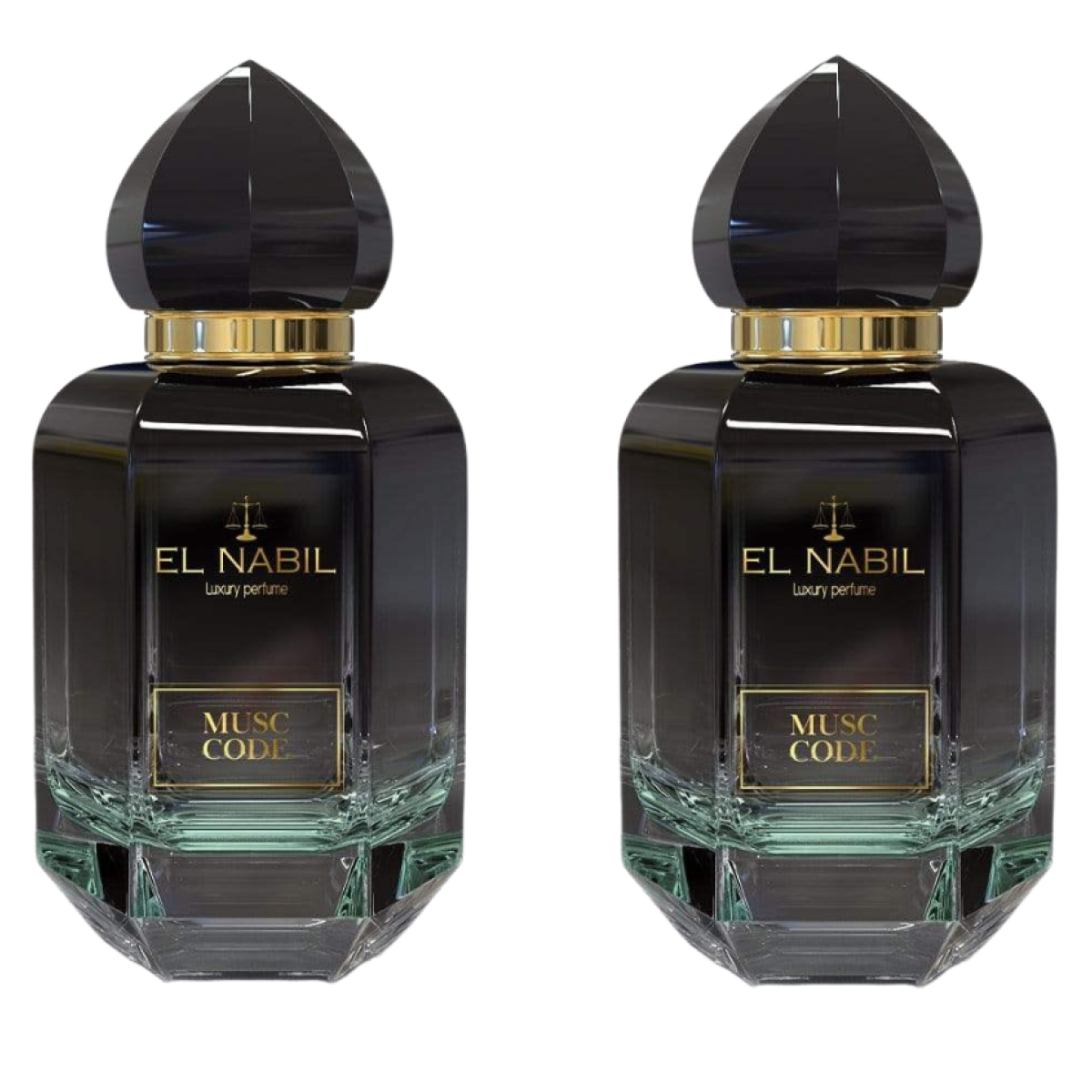 2 * 65ml el Nabil - Musc Code - Eau de Parfum Unisex