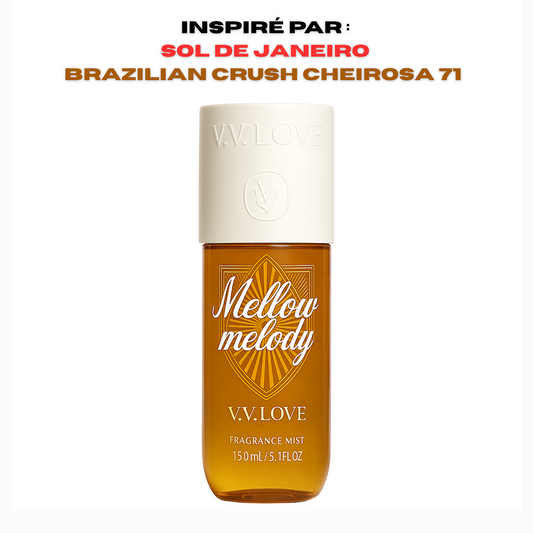 12*150ml Vv Love - Mellow Melody - Brume Parfumée pour femme