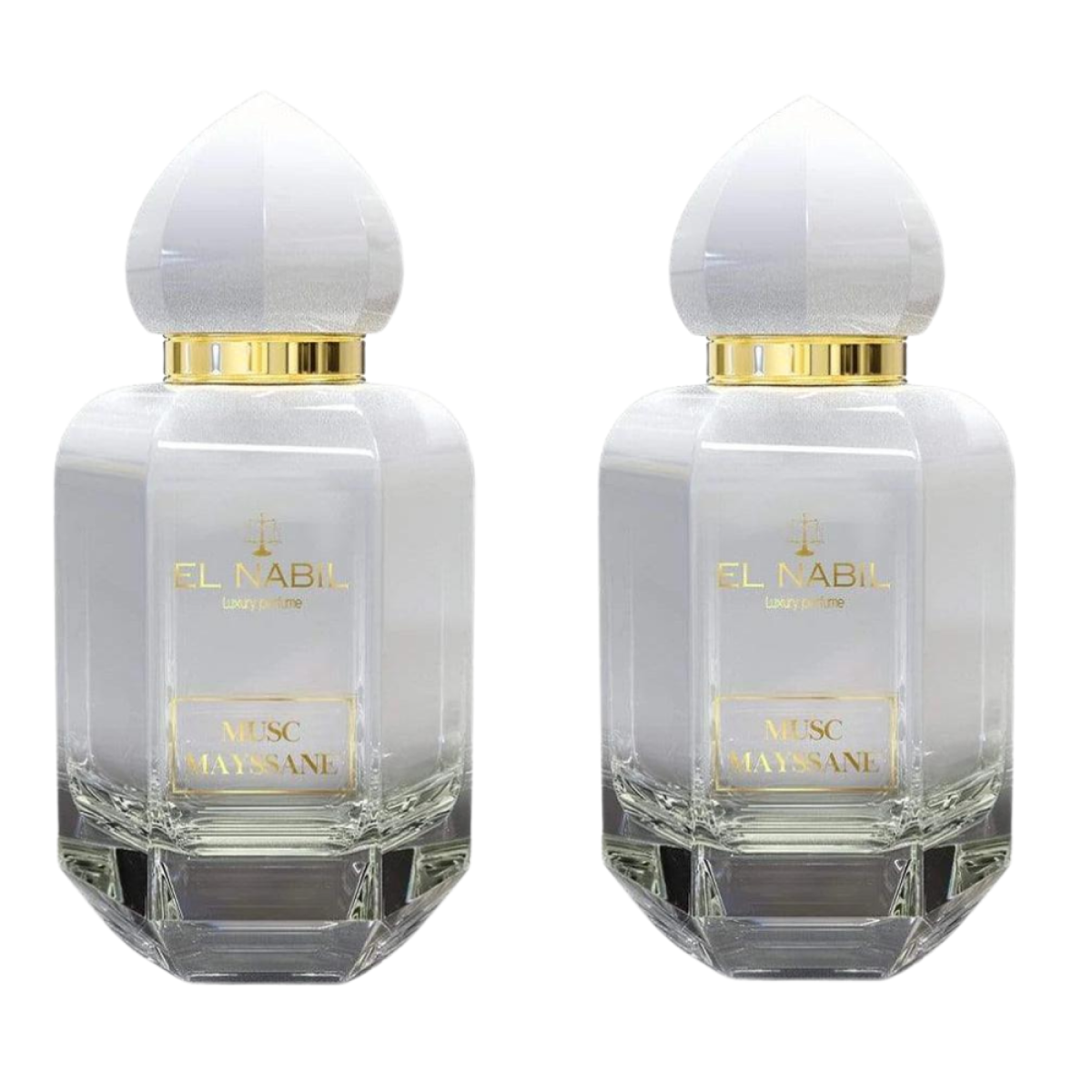 2 * 65 ml el Nabil - Musc Mayssane - Eau de Parfum Unisex