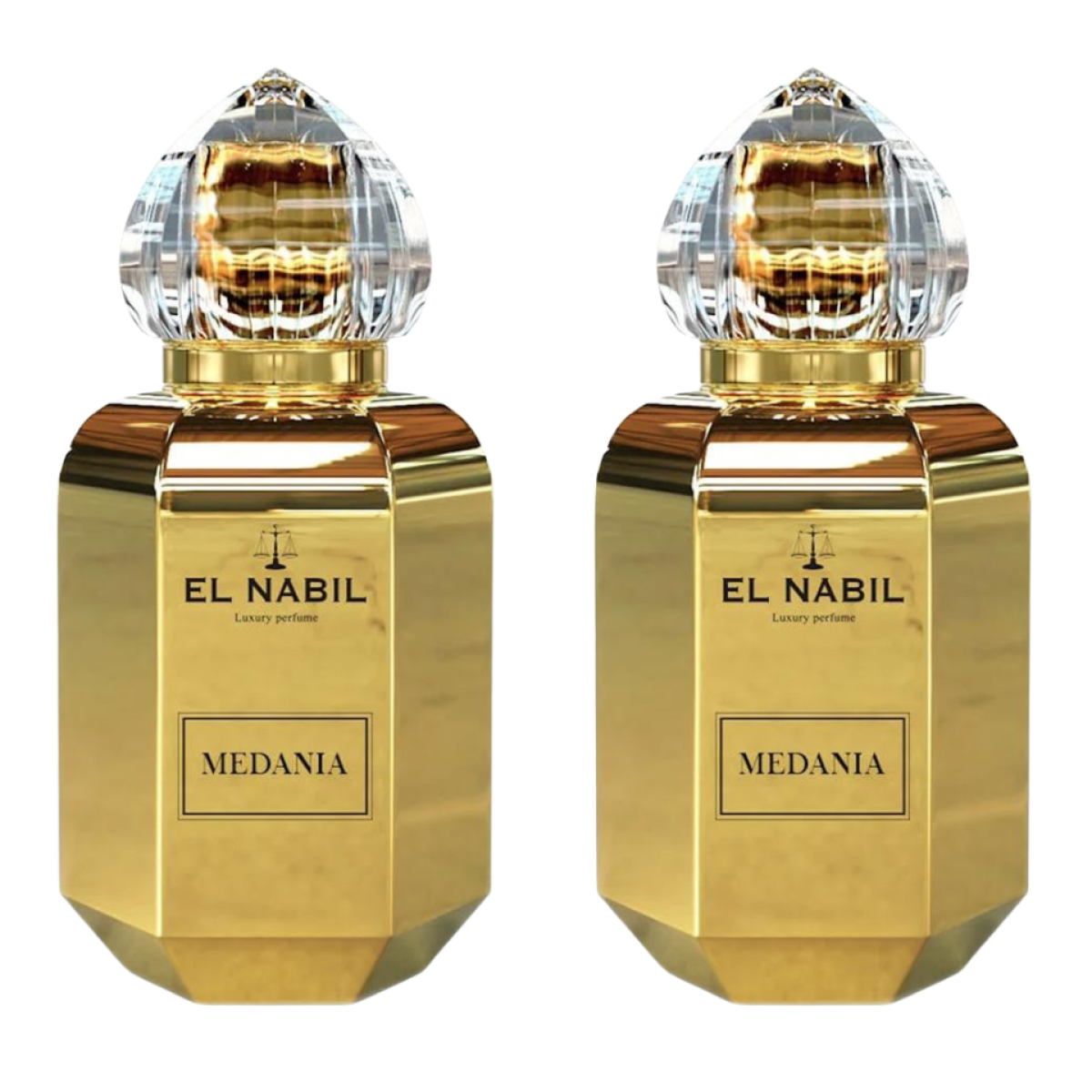 2 * 65ml el Nabil - Medania - Eau de Parfum Unisex