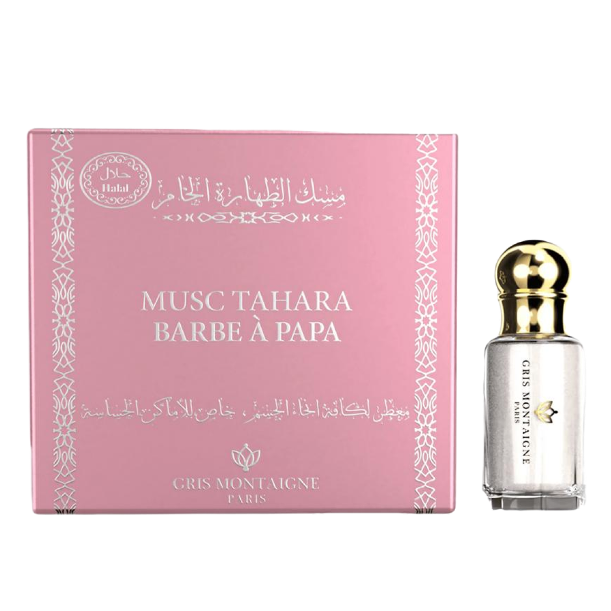 12ml Gris Montaigne - Musc Tahara Barbe à Papa - Parfum concentré
