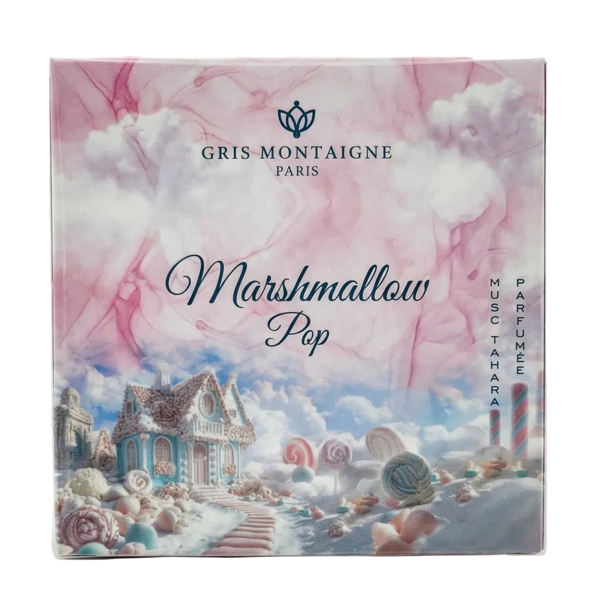 12ml * 2 Gris Montaigne - Musc Tahara Marshmallow Pop - Concentré de Parfum