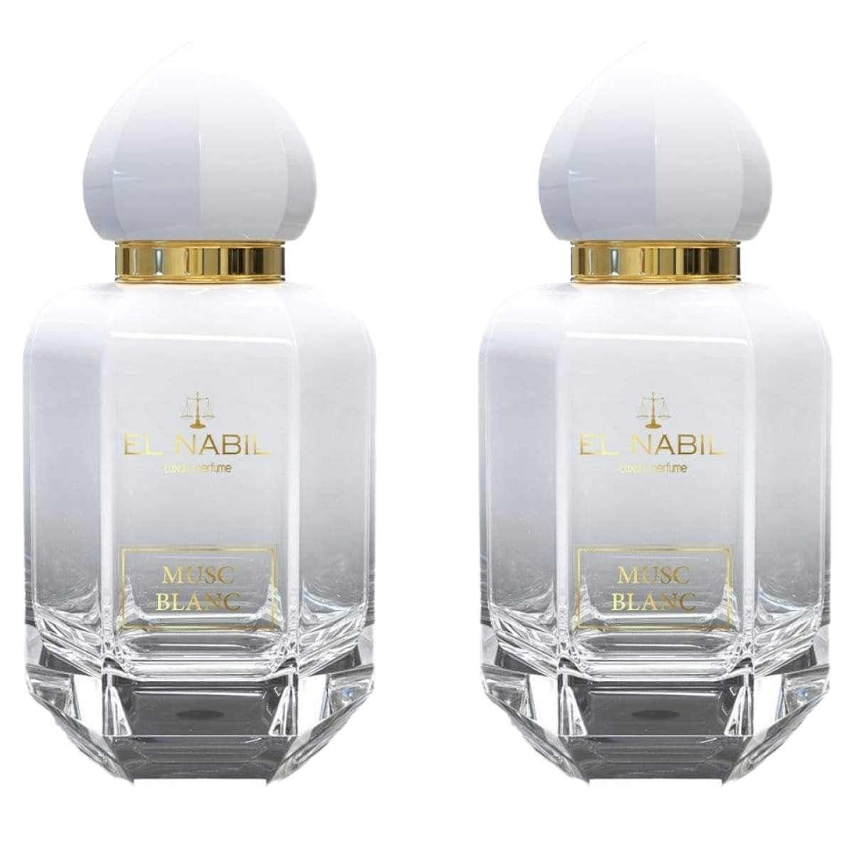 *2 el Nabil - Musc Blanc - Eau de Parfum Unisex