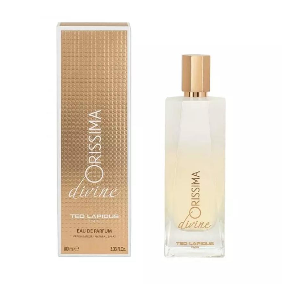 100ml Ted Lapidus - Orissima Divine - Eau de Parfum pour femme