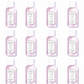 24 * 30ml Lilaroze Paris - Gel de Manos Limpiador Extracto de Rose