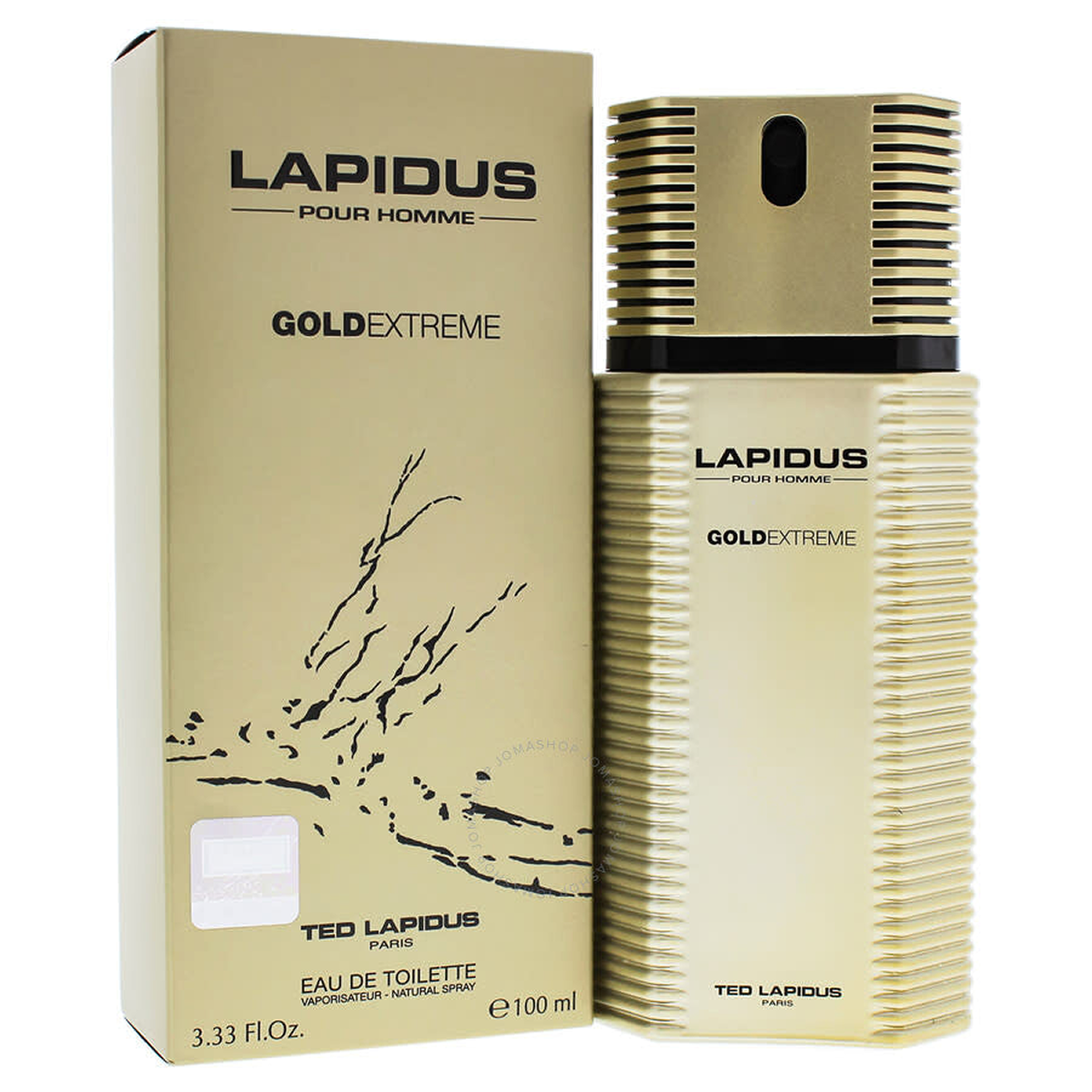 100 ml Ted Lapidus - Gold Extreme - Eau de Toilette pour homme