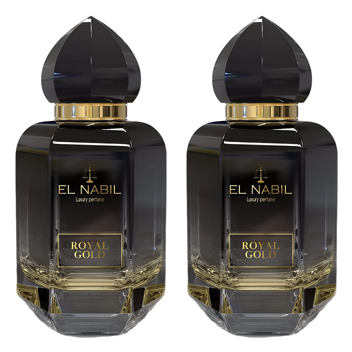 2 * 65ml el Nabil - Royal Gold - Eau de Parfum Unisex