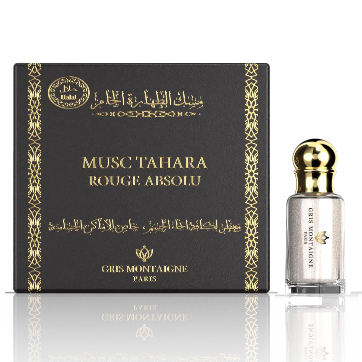 12ml Gris Montaigne - Musc Tahara Rouge Absolu - Parfum Concentré
