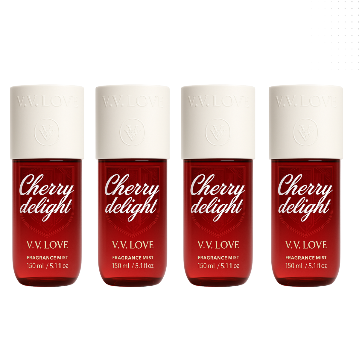 12*150ml Vv Love - Cherry Delight - Body Mist para Mujer