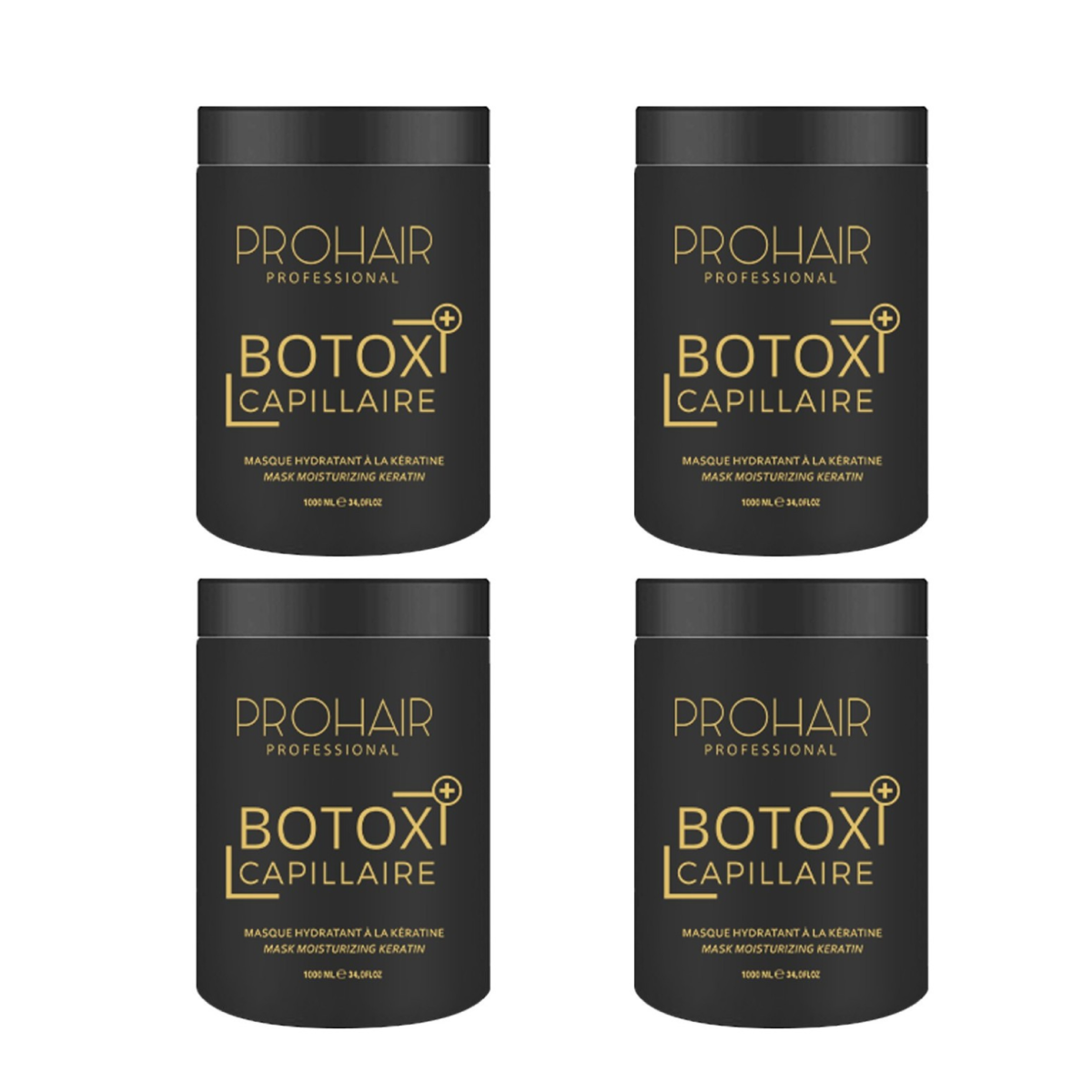 6 * 1000ml Prohair - BO.TOX + Capilar pour Cabello à la Kératine