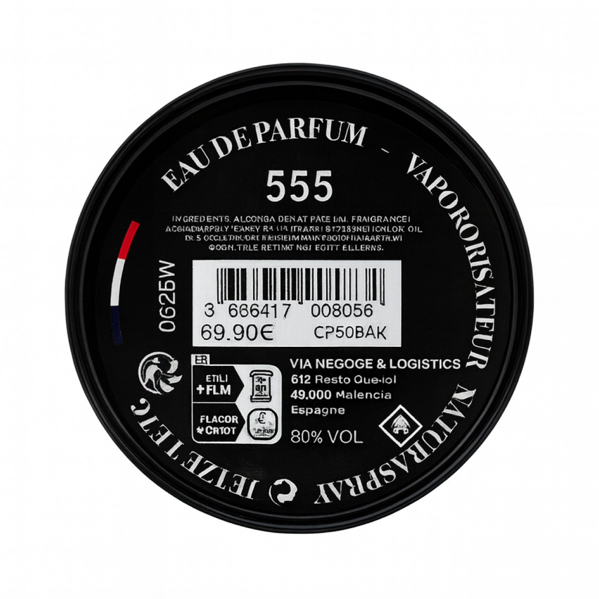50ml Collection Privée - 555 - Eau de parfum mixte