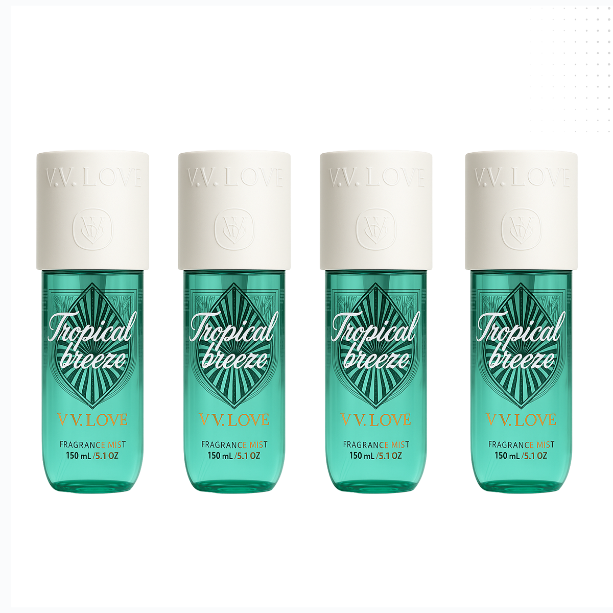 150ml Vv Love - Tropical Breeze - Brume Parfumée pour femme