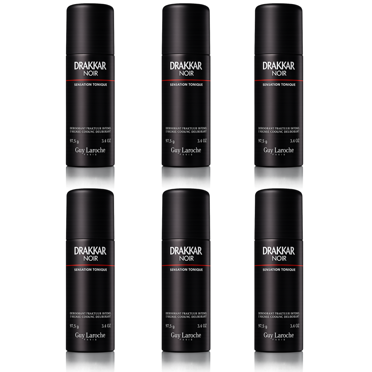 100ml Guy Laroche - Drakkar Noir - Déodorant pour homme