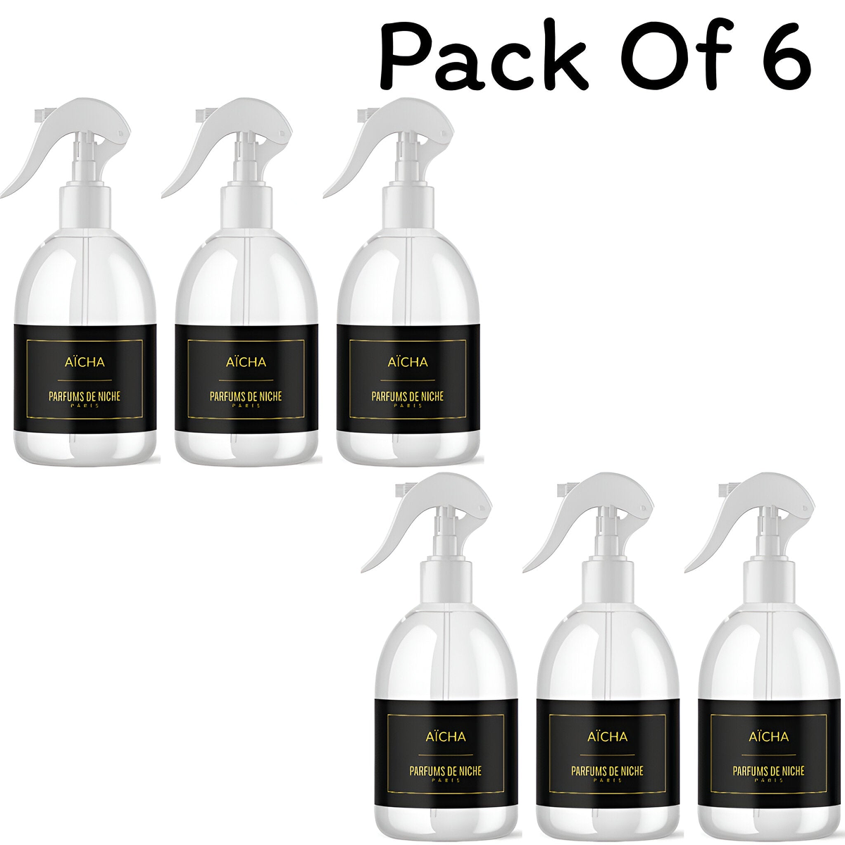 6*250ml Parfums de Niche/Birraci - Parfum D'ambiance Maison - Aicha