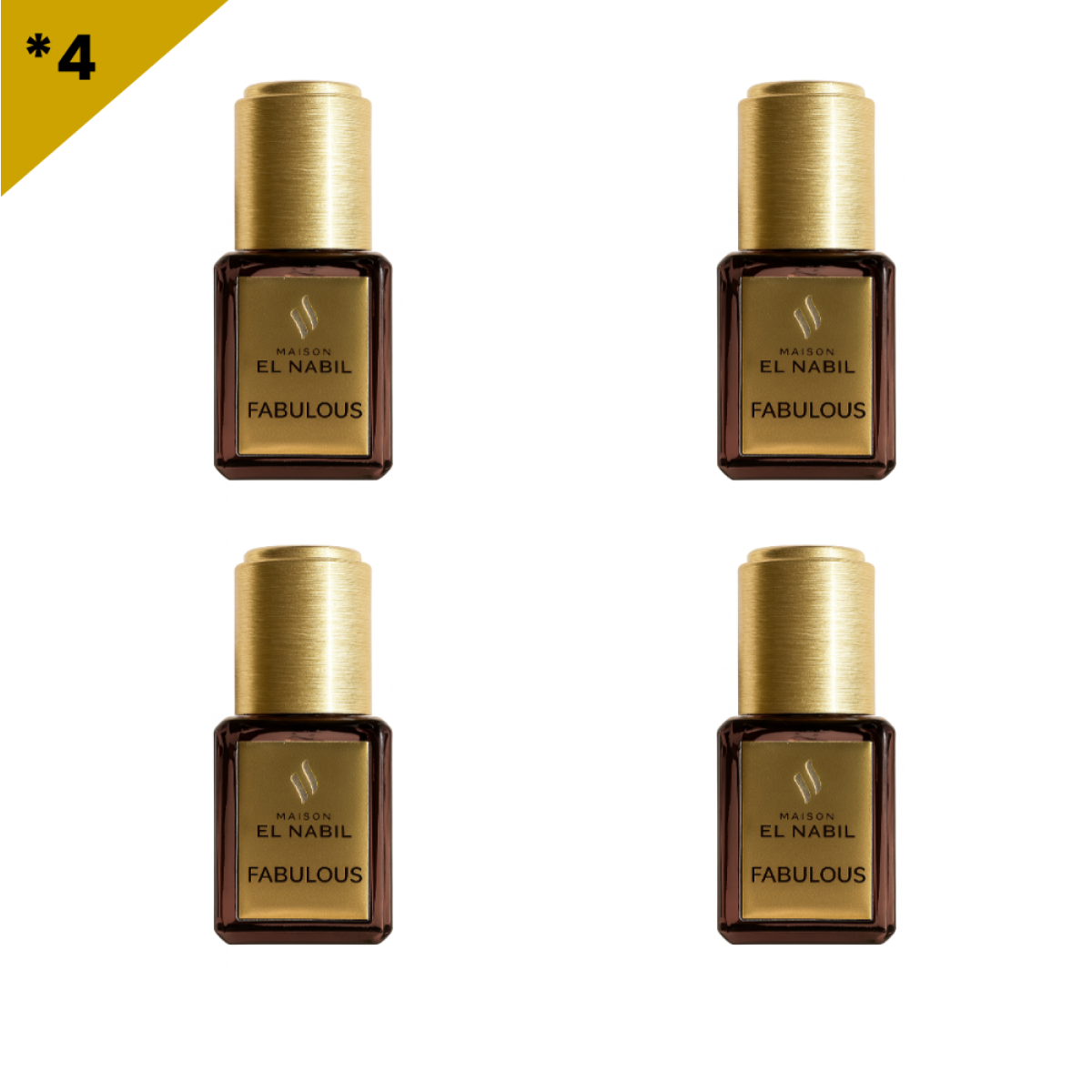 5ml el Nabil - Fabulous - Parfum Concentré Sans Alcool