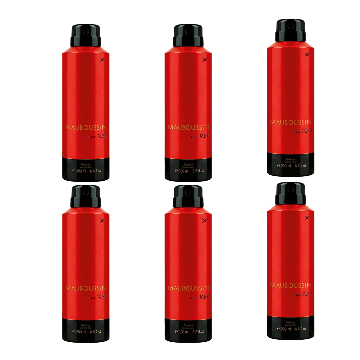 * 6 Mauboussin - In Red - Desodorante para Mujer