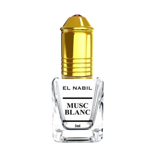 12*5ml el Nabil - Musc Blanc - Parfum Concentré Sans Alcool 12*5ml