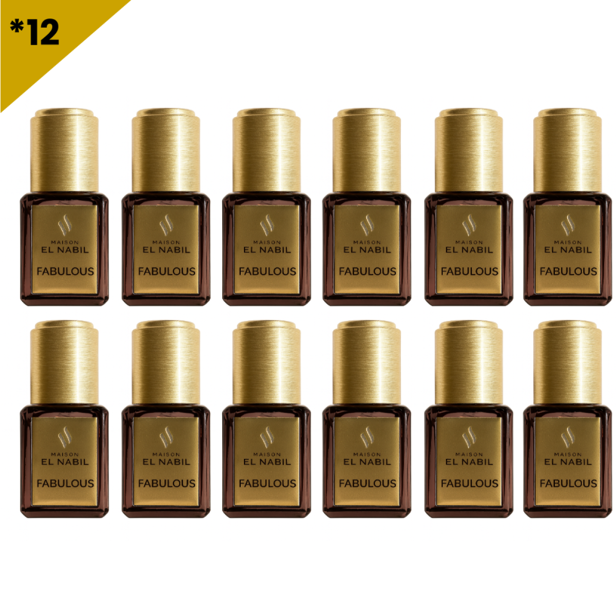 5ml el Nabil - Fabulous - Parfum Concentré Sans Alcool