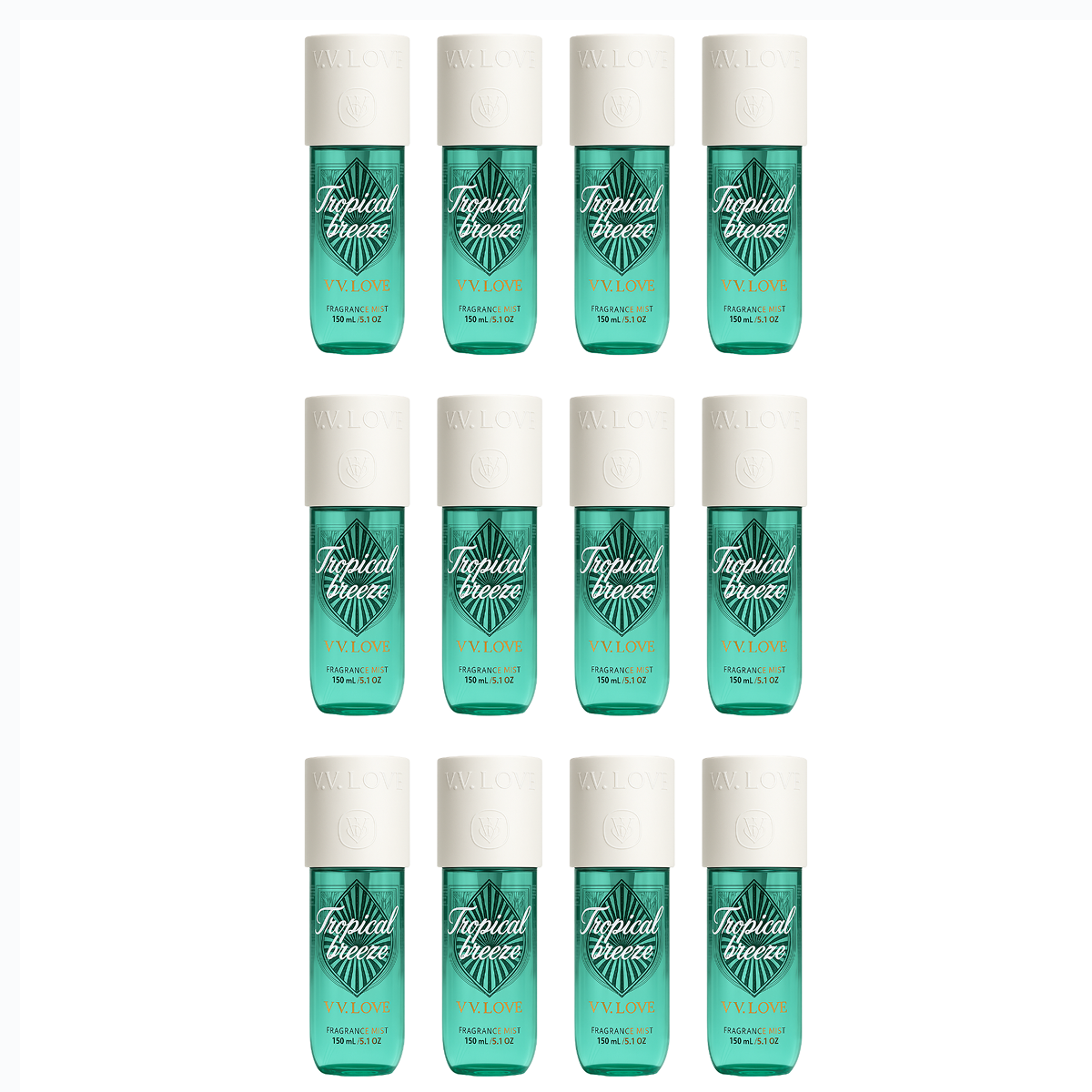 150ml Vv Love - Tropical Breeze - Brume Parfumée pour femme