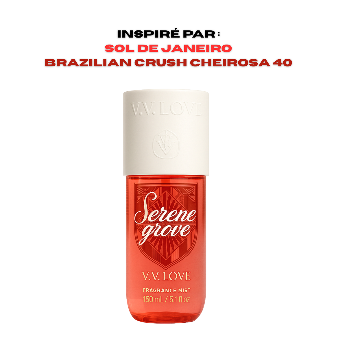 150ml Vv Love - Serene Grove - Brume Parfumée pour femme