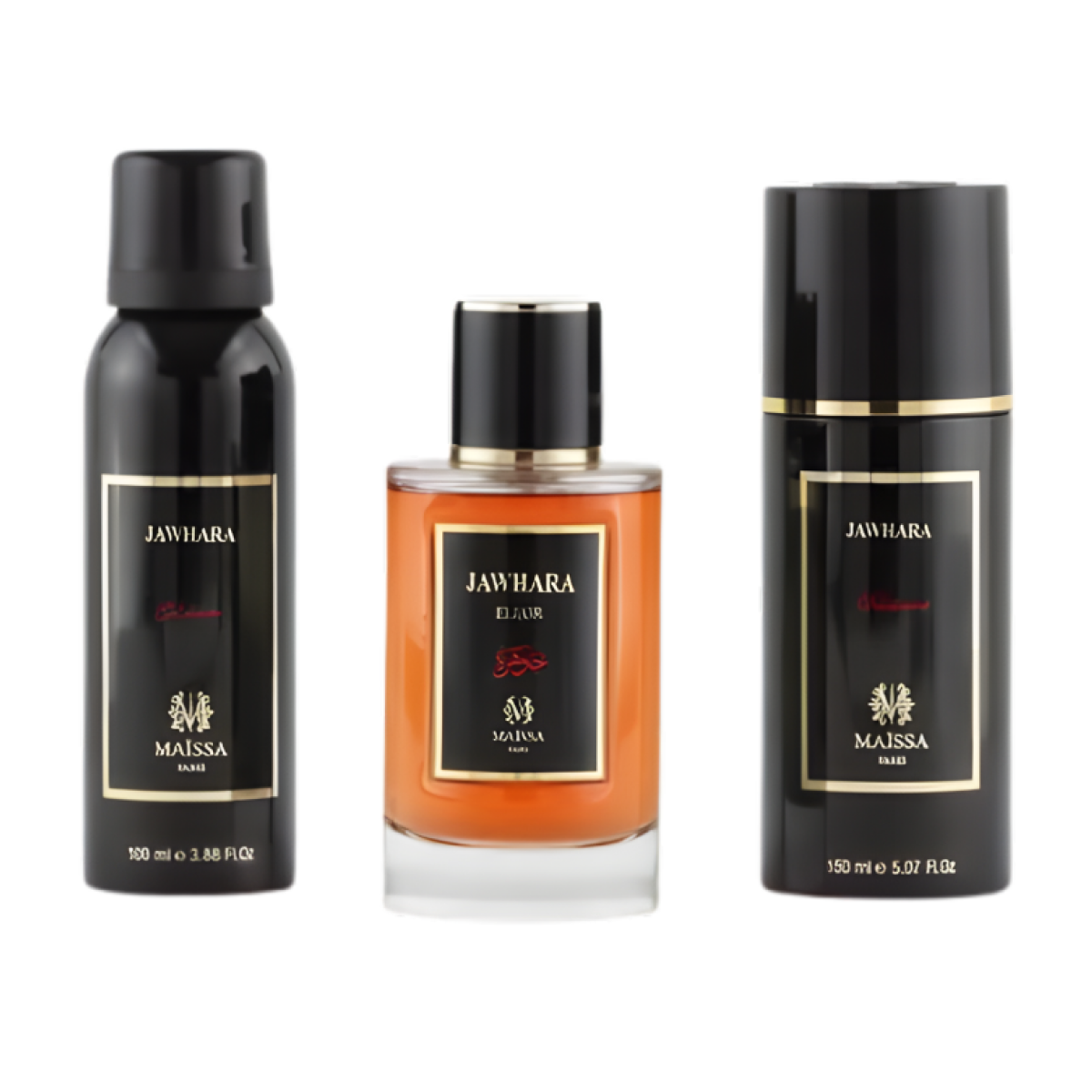 Maissa Coffret Jawhara 100ml+Déo 150ml+Gel 150ml