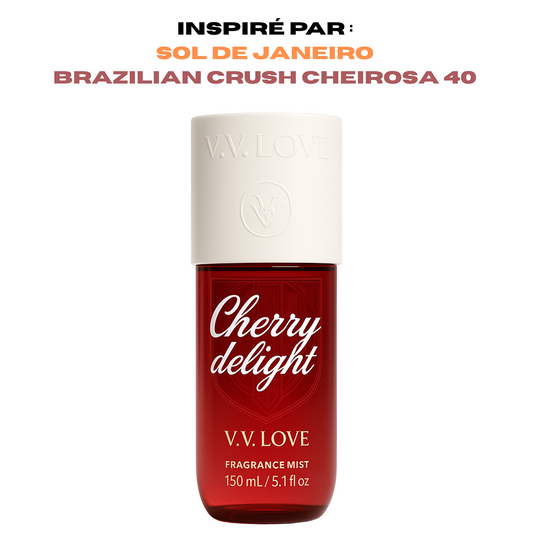 12*150ml Vv Love - Cherry Delight - Brume Parfumée pour femme