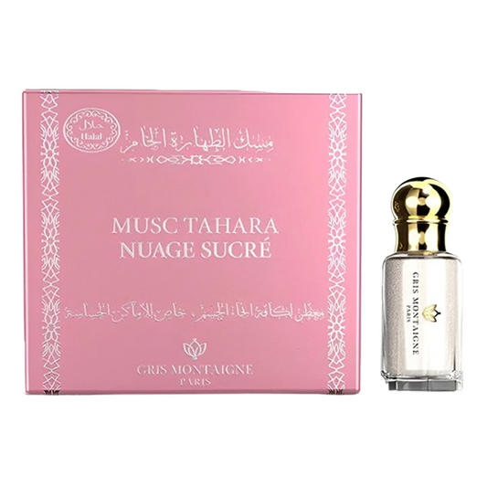 12ml*4 Gris Montaigne - Musc Tahara Nuage Sucré - Parfum Concentré