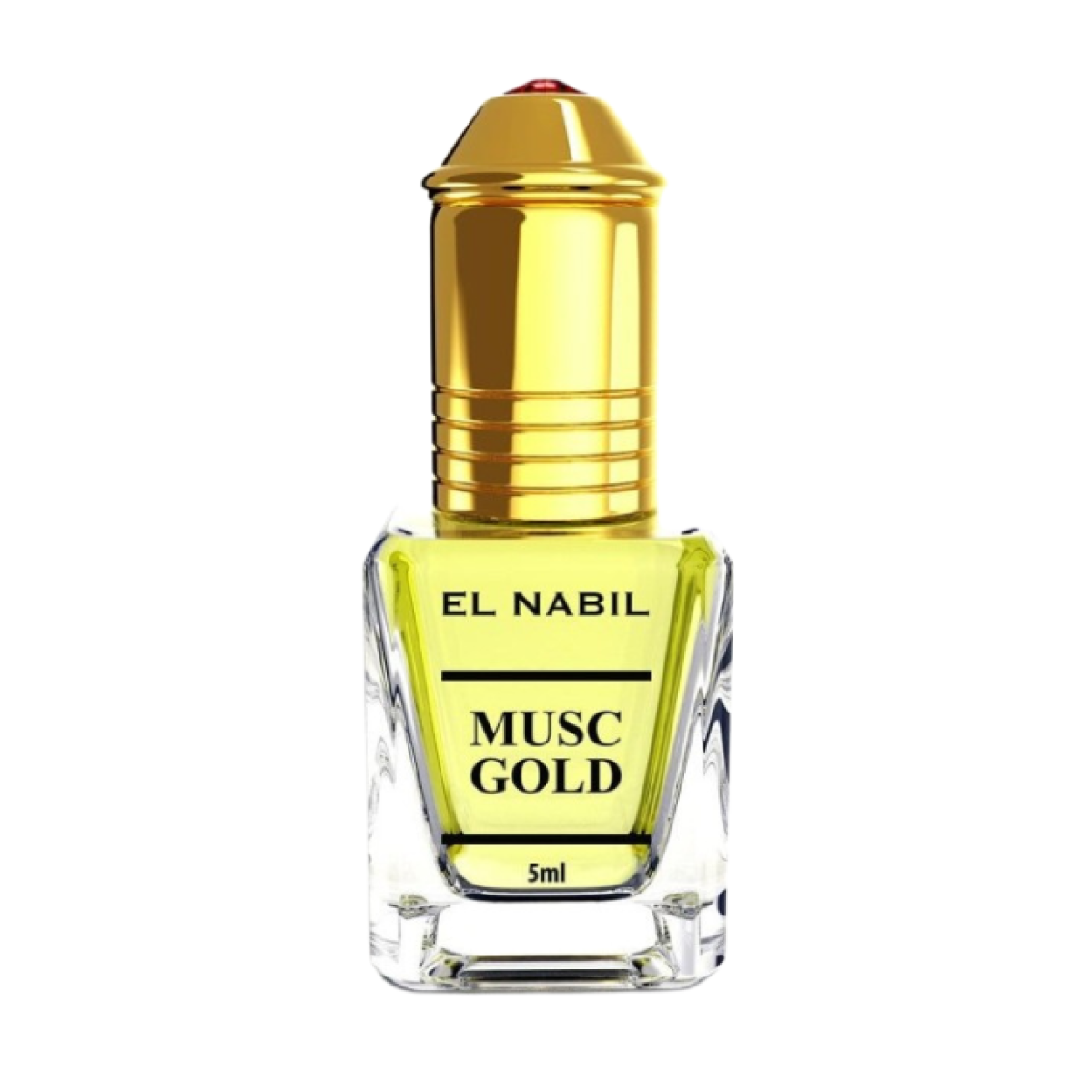 5ml el Nabil - Musc Gold - Parfum Concentré Sans Alcool