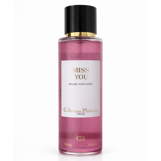 250ml Collection Platinium - Miss You - Brume Parfumée