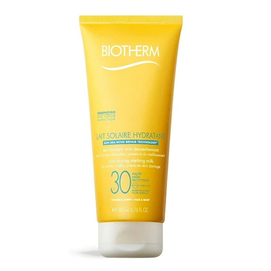 6 * 40ml Biotherm - Waterlover - Lait Solaire Protection Crema Solar 30
