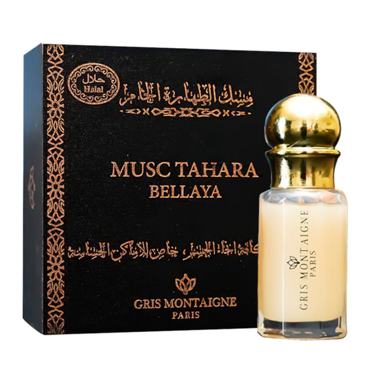 12 ml Gris Montaigne - Musc Tahara Bellaya - Parfum Concentré