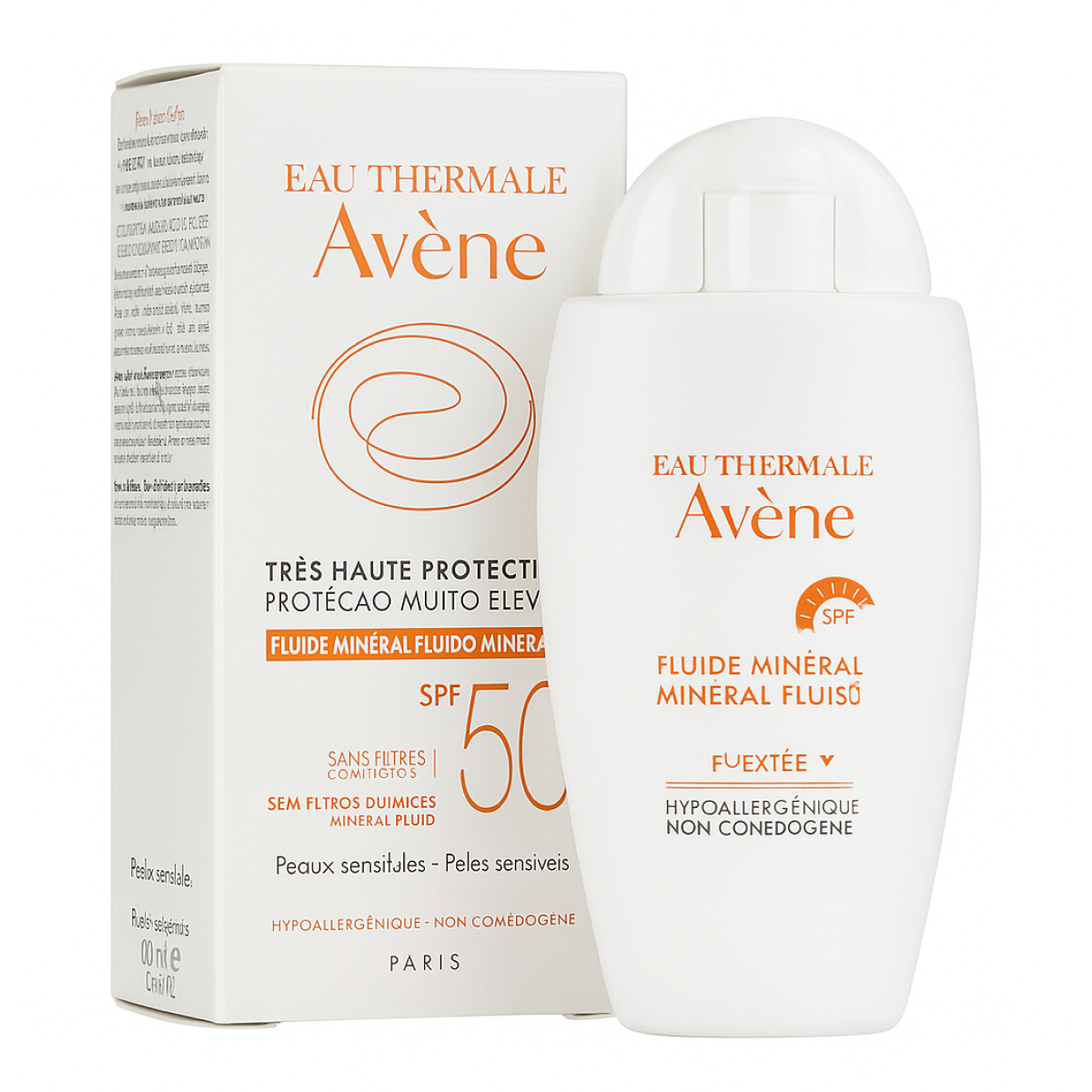 40ml EAU THERMALE - Avène- Fluide Minéral 50+