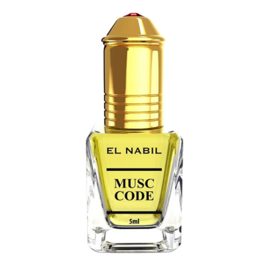 12*5ml el Nabil - Musc Code - Parfum Concentré Sans Alcool