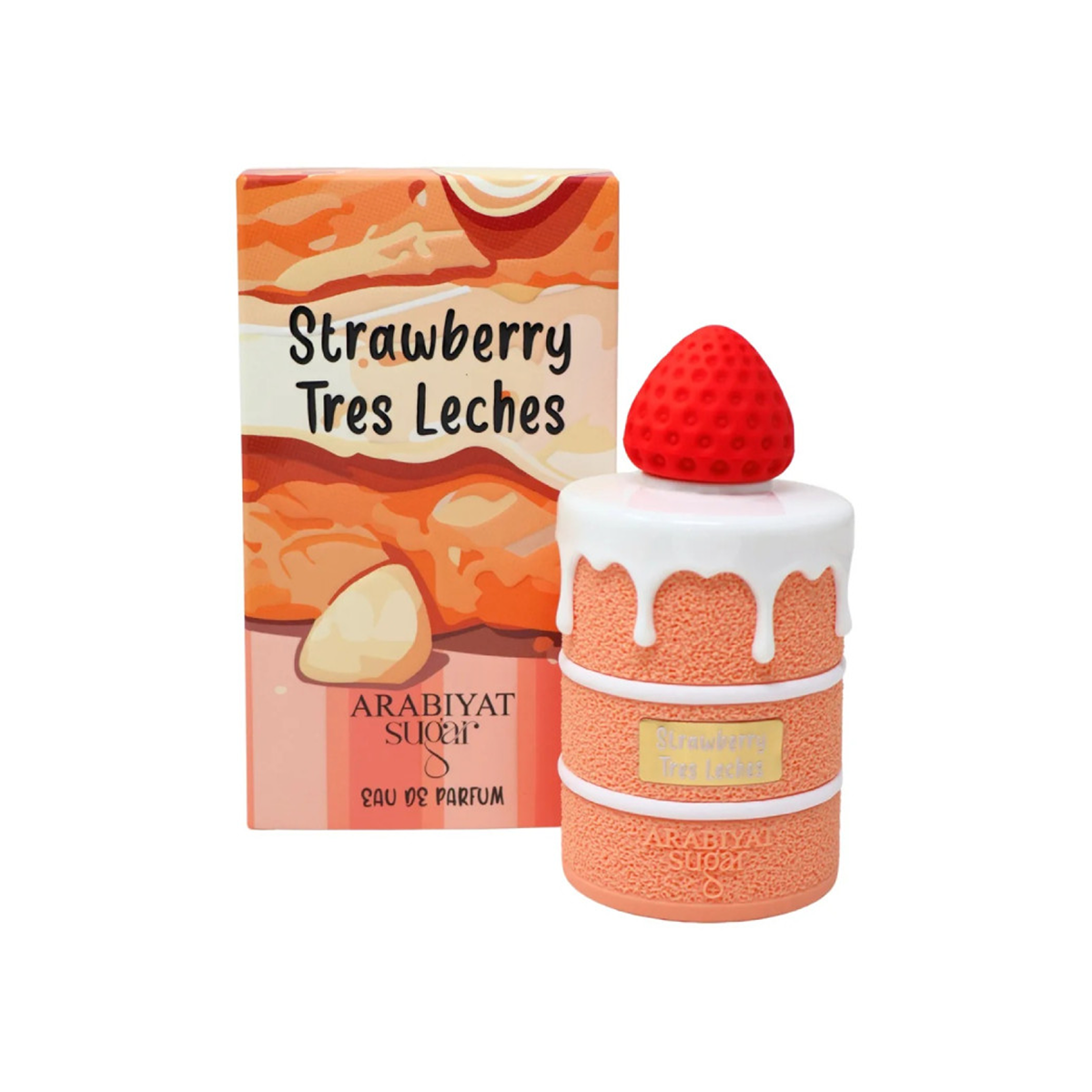 100 ml Arabiyat Sugar - Strawberry Tres Leches - Eau de Parfum pour Femme