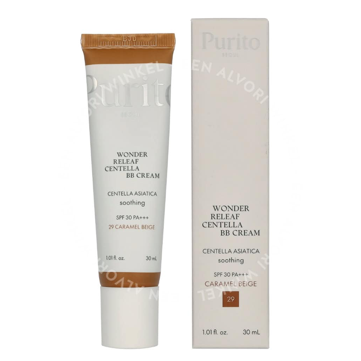 PURITO SEOUL  - Wonder Releaf Centella BB Cream #29 Caramel Beige