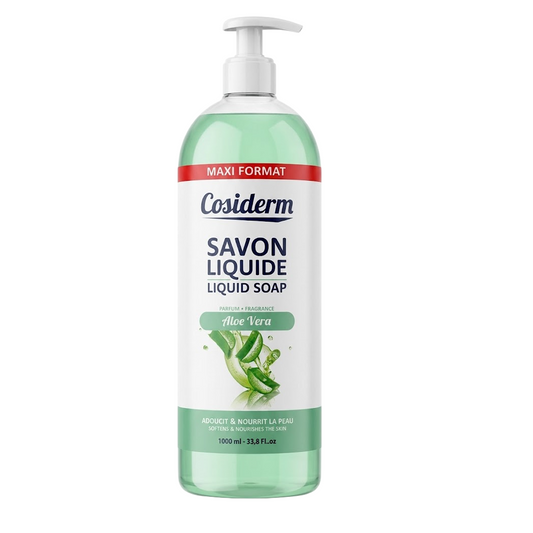 1 l Cosiderm - Aloe Vera - Savon Liquide Maxi Format