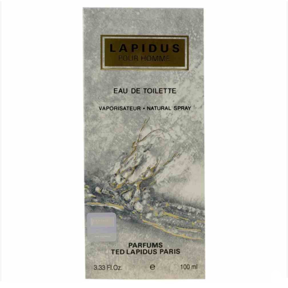Parfums Lapidus pour homme Gris de la marque Ted Lapidus pour homme 100 ml