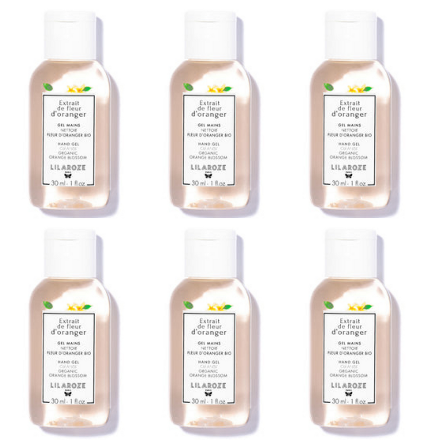 Lilaroze Paris - Gel Limpiador de Manos Extracto de Azahar